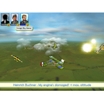 This image, taken from Sid Meier’s Ace Patrol from 2K and Firaxis Games’, showcases the damage incurred from an opponent during an aerial battle from the game. (Graphic: Business Wire) This image, taken from Sid Meier’s Ace Patrol from 2K and Firaxis Games’, showcases the damage incurred from an opponent during an aerial battle from the game. (Graphic: Business Wire)