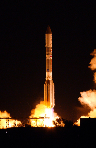 ILS Proton successfully launched the Eutelsat 3D satellite from the Baikonur Cosmodrome in Kazakhsta ... 