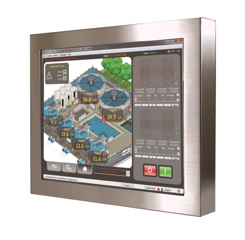 Stainless Steel Control Panel, HMI Panel PC or Operator Interface Computer (Photo: Business Wire) 