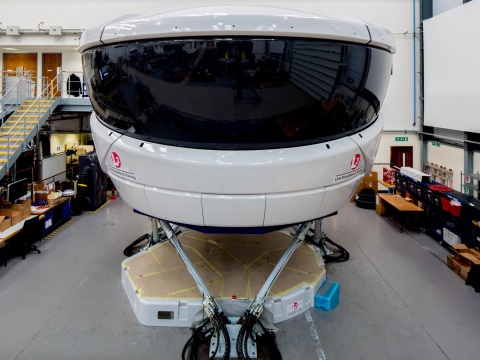 L-3 Link designs and builds flight simulators, supplying multiple customers worldwide. (Photo: Busin ... 