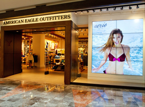 American Eagle Outfitters Launches Second Store in Sta Fe, Mexico. (Photo: Business Wire)