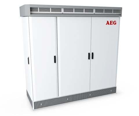 Protect PV.880 Outdoor solarcentral inverter by AEG Power Solutions (Photo: Business Wire)