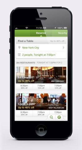 Groupon's latest iPhone app update adds the high-end Groupon Reserve channel, providing consumers wi ... 