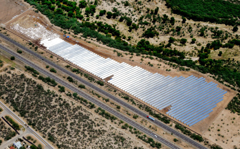 7.2 MWp project in Rio Rico, AZ Photo by Terry Ketron