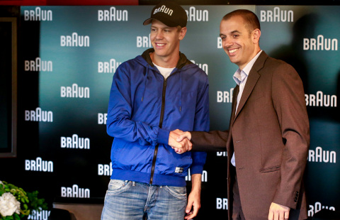 Sebastian Vettel announced as Braun's new ambassador (Photo: Business Wire)