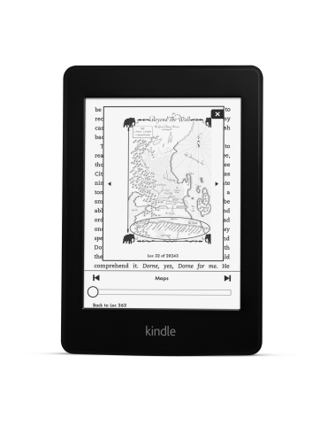 The all-new Kindle Paperwhite (Photo: Business Wire)