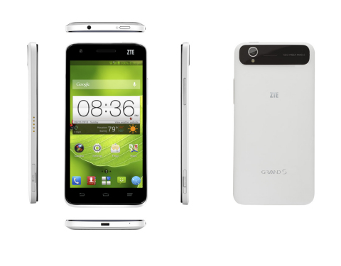 ZTE launches the Grand S, the most beautiful smartphone with one of the slimmest award winning desig ... 