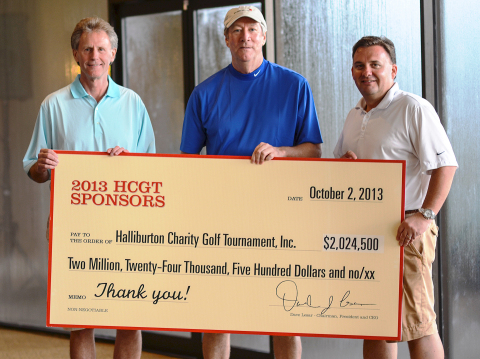 The 20th annual Halliburton Charity Golf Tournament set a new fundraising record for the event with  ... 