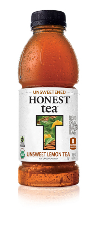 Honest Tea’s Unsweet Lemon Tea available now. (Photo: Business Wire)