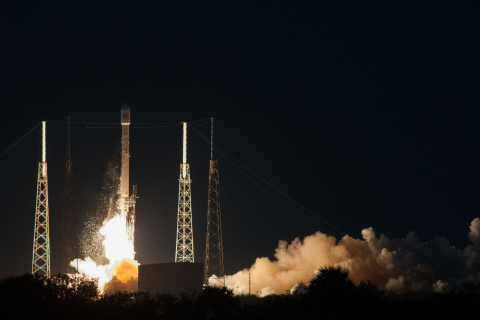 Launch Success for SES-8 Satellite on Board SpaceX/Falcon 9 (Photo: Business Wire)
