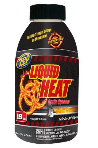 Liquid Heat™ Drain Opener Is Available At The Home Depot And Backed By
