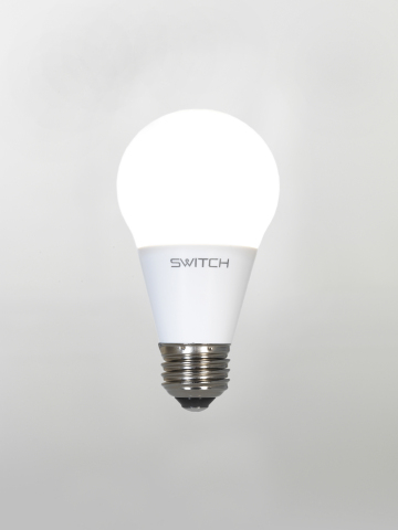 SWITCH infinia, the newest liquid-cooled LED bulb from SWITCH Lighting (Photo: Business Wire)