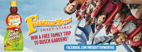 Mrs. Butterworth’s and Busch Gardens partner to treat families to a fun family trip. (Photo: Busines ... 