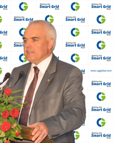 Mr. Laurent Demortier, CEO & MD, Crompton Greaves Limited (CG), at the press conference on 11th Janu ... 