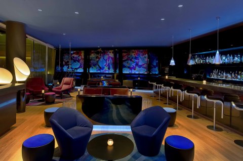 The Revamped W Lounge at W Hotel Barcelona. (Photo: Business Wire)