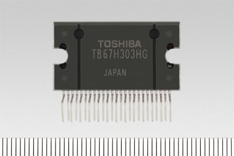 Toshiba: "TB67H303HG", the industry's first monolithic DC brush motor driver IC realizing 10A output ... 