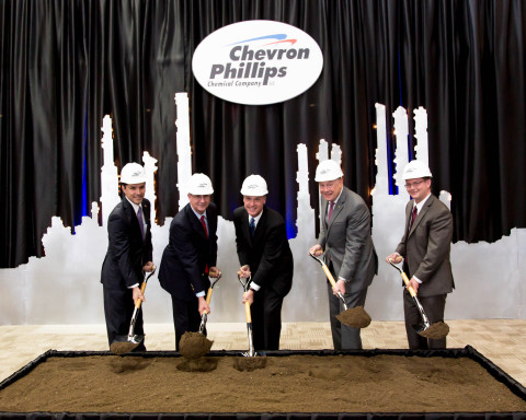 Chevron Phillips Chemical hosts ceremonial groundbreaking for its U.S. Gulf Coast (USGC) Petrochemic ...