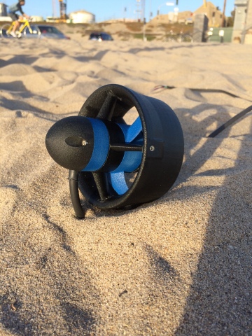 Thruster-100, designed by BlueRobotics, named Cool Idea! Award recipient. The device can be used for ... 