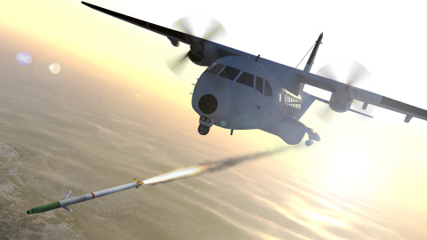 Kingdom of Jordan to deploy BAE Systems' APKWS rocket on its CASA-235 light gunship aircraft. (Photo ... 