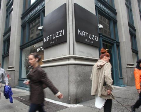 Natuzzi Italia store at 105 Madison Avenue, New York. (Photo: Business Wire)