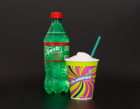 Sprite(R) 6 Mix(TM) by LeBron James Slurpee(R) available exclusively at participating 7-Eleven Store ... 