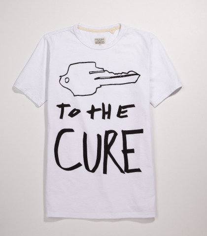 Saks Fifth Avenue's 2014 Key To The Cure Tee (Photo: Business Wire)