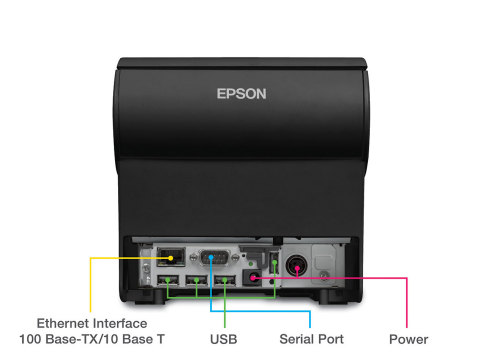 Epson OmniLink TM-T88V-i with new connectivity options (Photo: Business Wire)