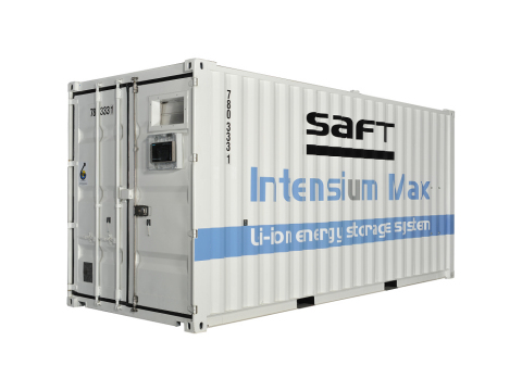 Saft's Intensium(R)Max is a ready-to-install containerized Li-ion energy storage solution designed f ... 