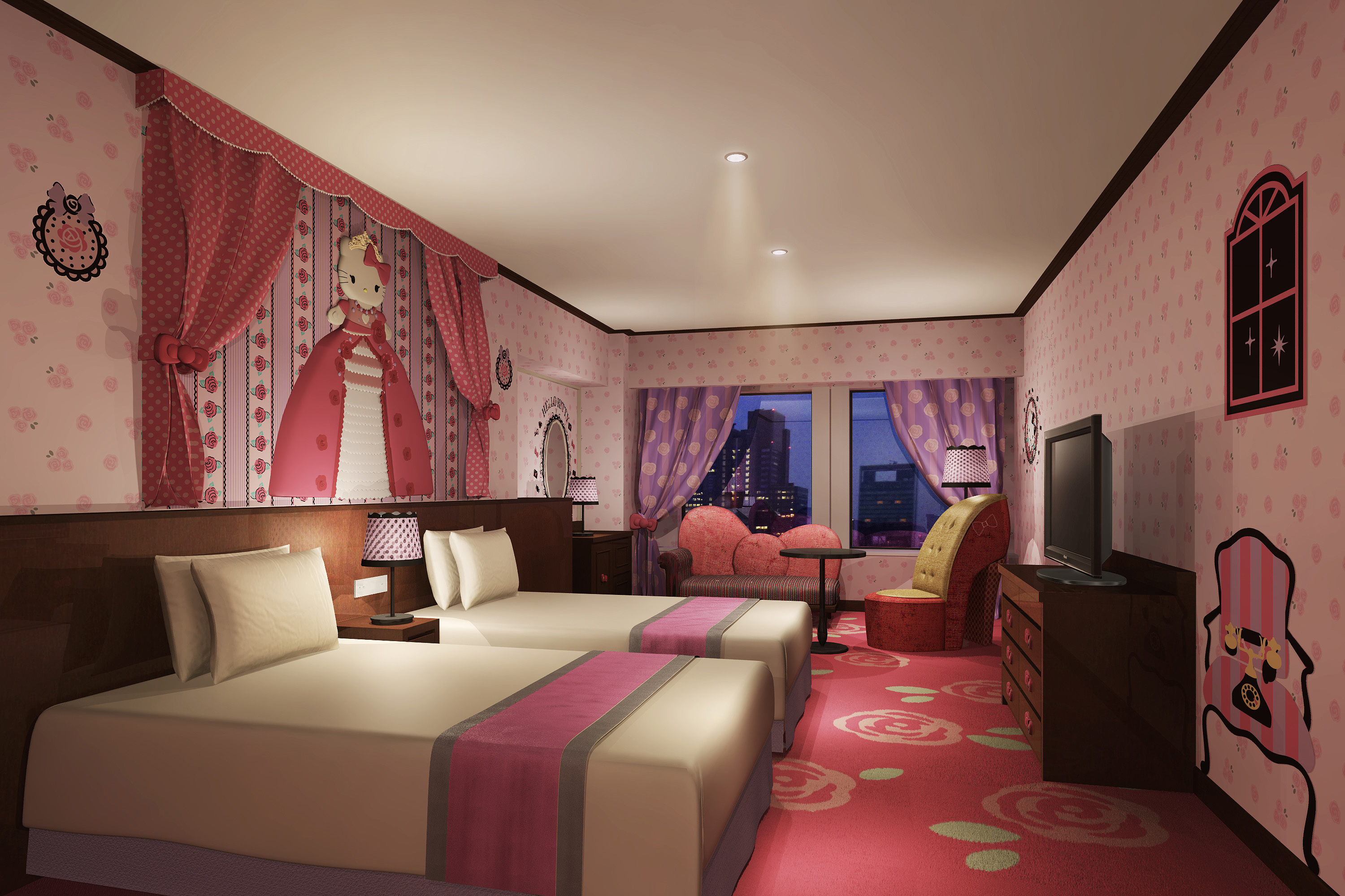 Keio Plaza Hotel Starts Hello Kitty Rooms  Business Wire