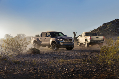 All-New 2016 Toyota Tacoma Mid-size Pickup (Photo: Business Wire)