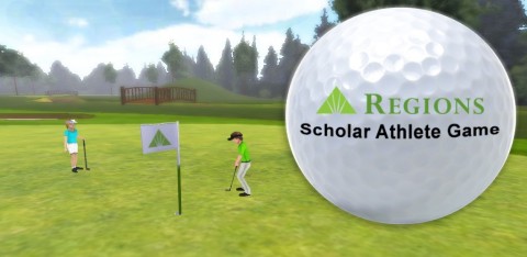The Regions Scholar Athlete Game helps users learn how to manage money, save toward a goal, and budg ... 