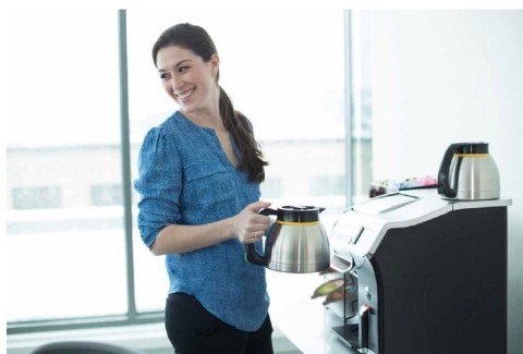 Keurig offers a simple solution to offices who want to up their coffee-game - in addition to a full  ... 