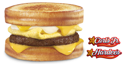 Carl's Jr. and Hardee's make mornings a little brighter with the new Grilled Cheese Breakfast Sandwi ... 
