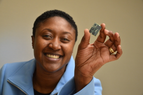 Aicha Evans, Intel's vice president and general manager of the Intel Communication and Devices Group ... 