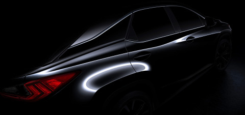 All-New 2016 Lexus RX luxury utility vehicle to be unveiled at New York International Auto Show. (Ph ... 