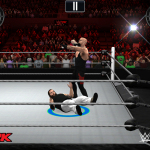 2K today announced the first simulation-based WWE video game for mobile platforms, WWE&reg; 2K, is in development for iOS and Android devices. (Graphic: Business Wire)