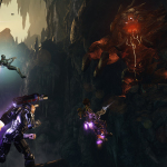 Behemoth is a tank of a Monster that becomes a giant, destructive boulder and rolls through the environment for quick traversal. Behemoth is free for those who pre-ordered Evolve from participating retailers as part of the Monster Expansion Pack, and is available separately for $14.99. (Photo: Business Wire)