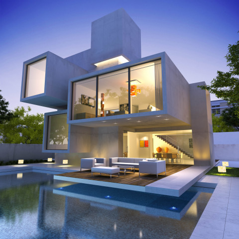 A luxury villa within the lush green AKOYA Oxgyen lifestyle community in Dubai. (Photo: Business Wir ... 