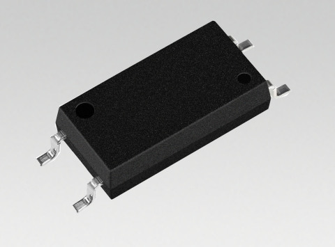Toshiba: Low-height Package Low-input Current Drive Transistor Output Photocoupler "TLP383" (Photo:  ... 