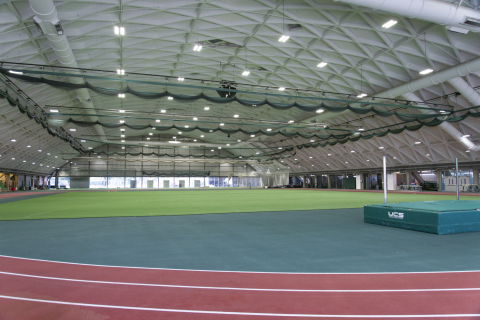 lighting dartmouth leverone field house intelligent led college lumens digital wire business system upgrades newly renovated upgraded its dramatically achieving