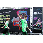 In this photo provided by Nintendo of America, Nolan Gould from Modern Family competed in Nintendo's Splatoon Mess Fest ink-filled obstacle course on May 15, 2015, at the Santa Monica Pier in California. Splatoon, packed with ink-spraying, turf-claiming action, launches exclusively for Wii U on May 29, 2015. In this photo provided by Nintendo of America, Nolan Gould from Modern Family competed in Nintendo's Splatoon Mess Fest ink-filled obstacle course on May 15, 2015, at the Santa Monica Pier in California. Splatoon, packed with ink-spraying, turf-claiming action, launches exclusively for Wii U on May 29, 2015.