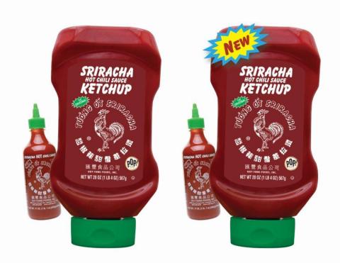 sriracha gold red chili sauce hot ketchup huy fong gourmet pop foods launch teamed original team introduce inc