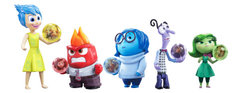 Inside Out Character Figures by TOMY (Photo: Business Wire)