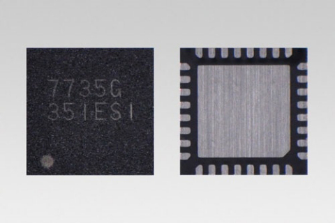 Toshiba: System power supply IC "TC7735FTG" for medium-sized LCD used in car navigation systems (Pho ... 
