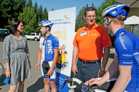 (L-R) Healdsburg resident and UnitedHealthcare Children's Foundation Board Member Jennifer Roberts m ... 