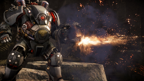 2K and Turtle Rock Studios announced today that Lennox, a new Assault class Hunter, is now available for Evolve&trade;, the 4v1 shooter in which four Hunters cooperatively fight to take down a single-player controlled Monster. (Graphic: Business Wire)