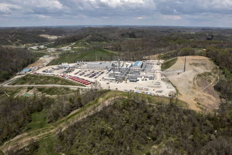 Blue Racer Midstream's Berne Natural Gas Processing Complex in Monroe County, Ohio, serves producers ... 