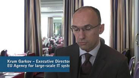 Watch Krum Garkov, Executive Director at eu-LISA speaking on the IT challenges and opportunities fac ... 