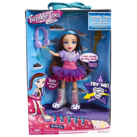 Twinkle Toes branded doll featuring light-up shoes (Photo: Business Wire)