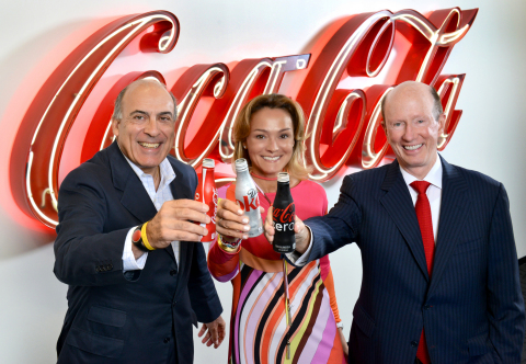 Muhtar Kent, Chairman and Chief Executive Officer, The Coca-Cola Company, Sol Daurella, Executive Ch ... 